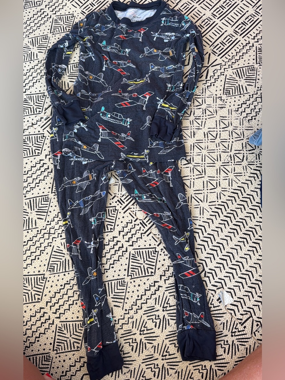 Little sleepies airplane PJs, 2T